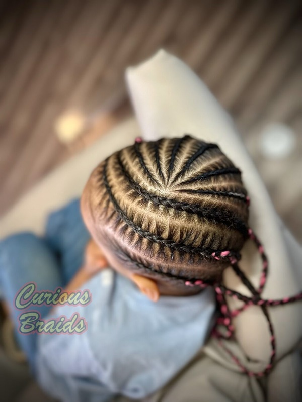 Design braids — braided by Curious Braids in Defiance, Ohio