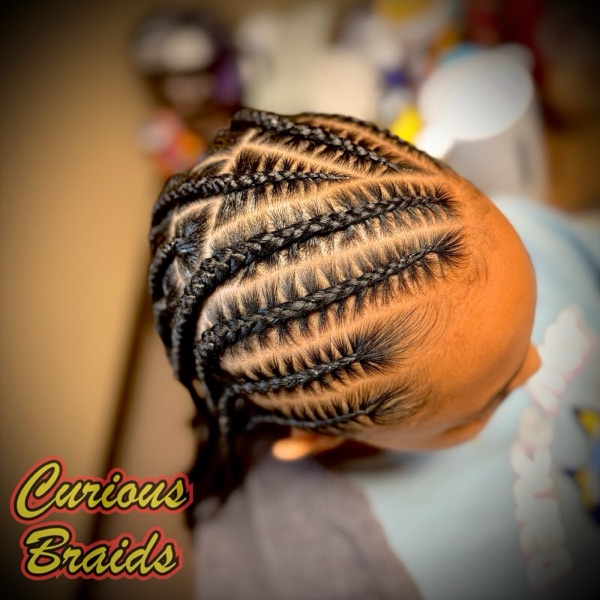 Fulani braids — braided by Curious Braids in Defiance, Ohio